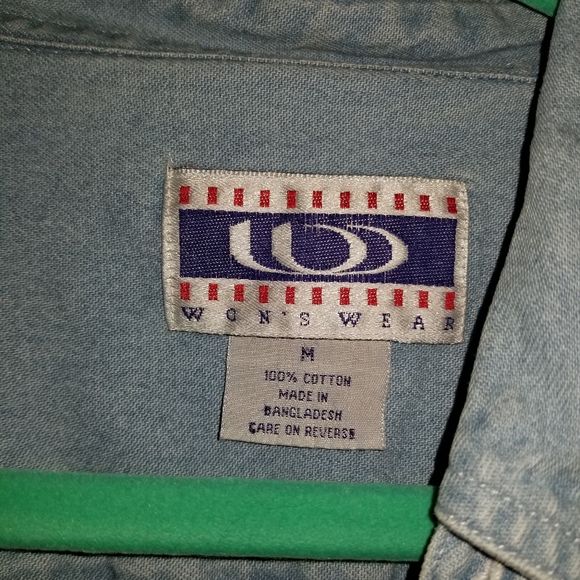 Oversized Jean shirt - Picture 3 of 4